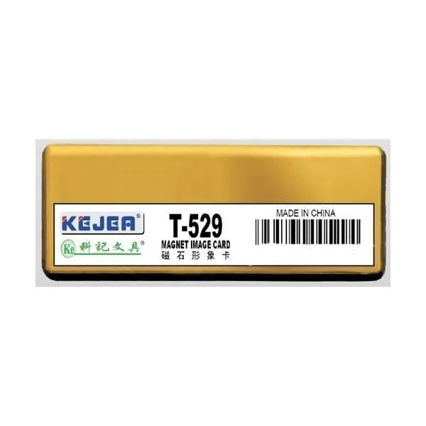 Kejea Gümüş-altın Mıknatıslı İsimlik T529