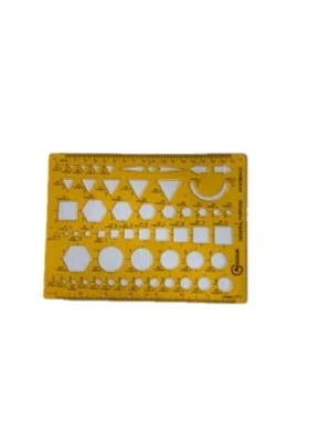 Artscholar Teknik Çizim Geometrik Şekiller Şablonu Gb3433