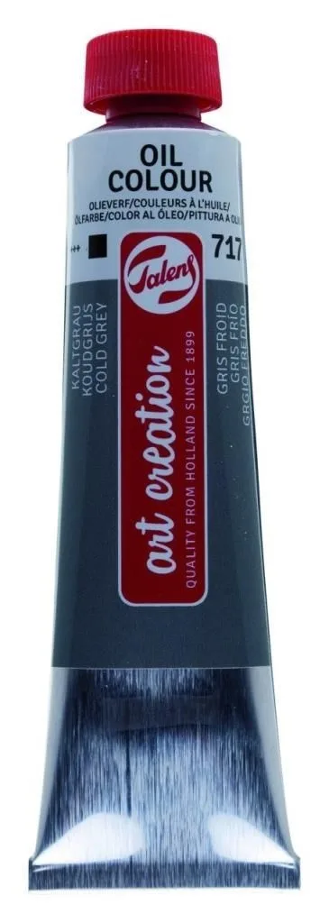 Talens 40 Ml Art Creatıon Yağlı Boya Cold Grey 717