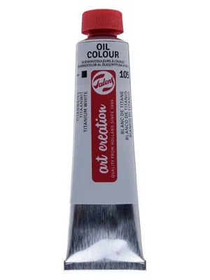 Talens 40 Ml Art Creatıon Yağlı Boya Tıtanıum Whıte 105