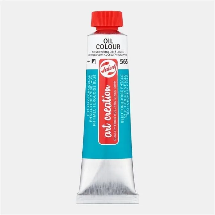 Talens 40 Ml Art Creatıon Yağlı Boya Phthalo Turquoıse Blue 565