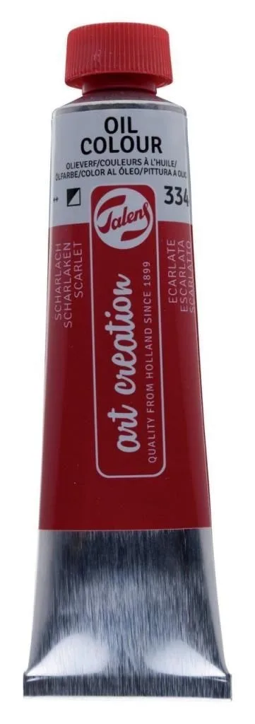 Talens 40 Ml Art Creatıon Yağlı Boya Scarlet 334