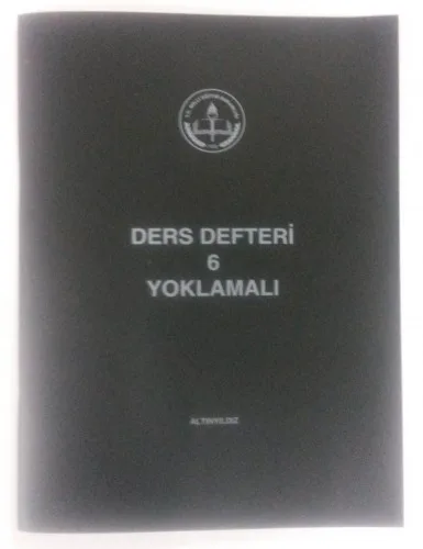 Altınyıldız 6 Ders Plastik Kapak Ders Defteri Yoklamasız