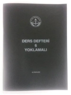 Altınyıldız 6 Ders Plastik Kapak Ders Defteri Yoklamasız