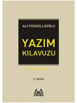 Yazım Kılavuzu-arkadaş Yayınları
