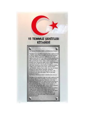 Unıversal 65x110 Pleksi 15 Temmuz Şehitler Panosu