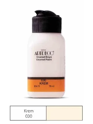 Artdeco Enamel 75 Ml Cam ve Seramik Boyası Krem 130 I-030