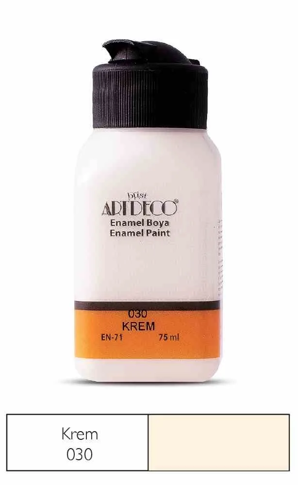 Artdeco Enamel 75 Ml Cam ve Seramik Boyası Krem 130 I-030