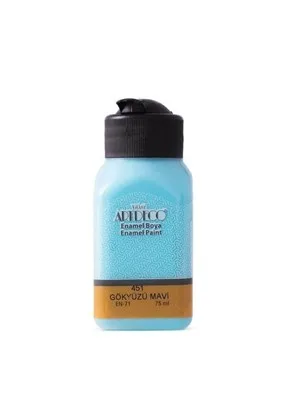 Artdeco Enamel 75 Ml Cam ve Seramik Boyası Gökyüzü Mavi 130 I-451