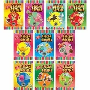 Keskin Color 20x28 Eğlence Boyama Kitabı Karışık 240500-99
