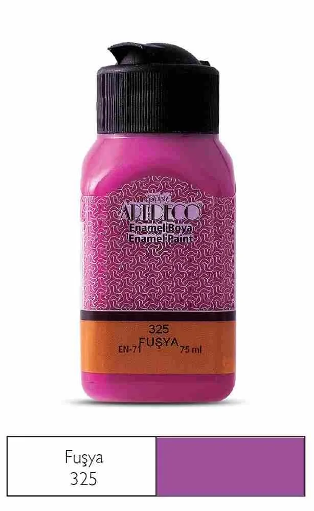 Artdeco Enamel 75 Ml Cam ve Seramik Boyası Fuşya 130 I-325