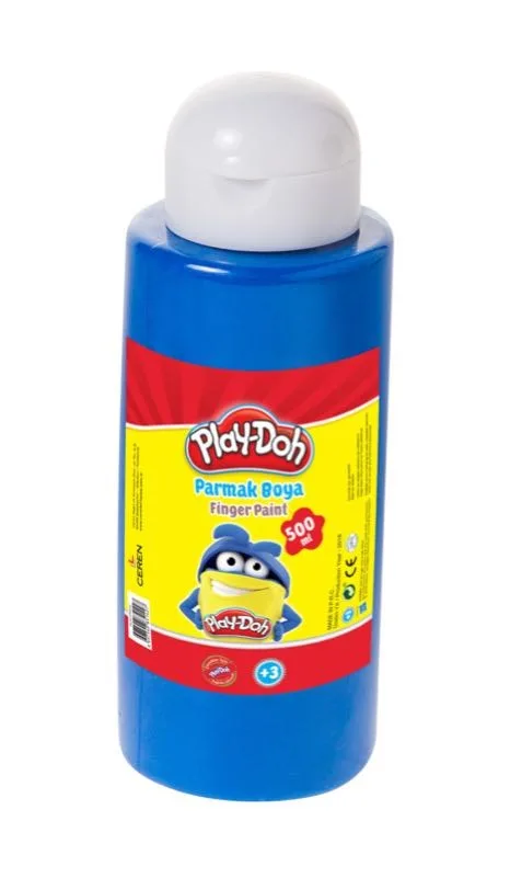 Play-doh Parmak Boyası (tüp) 500 Ml Mavi Pr010
