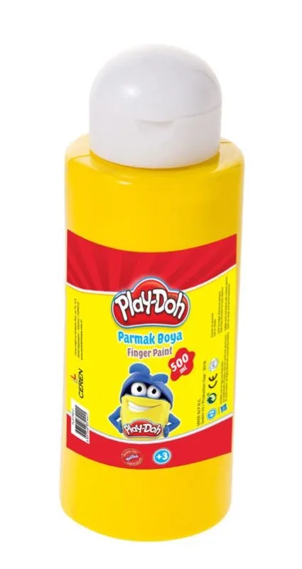 Play-doh Parmak Boyası (tüp) 500 Ml Sarı Pr012