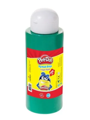 Play-doh Parmak Boyası (tüp) 500 Ml Yeşil Pr013