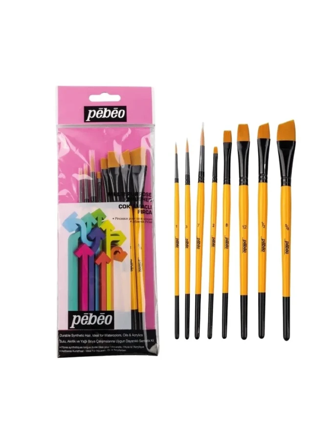 Pebeo Fırça Seti 8"li Set-6