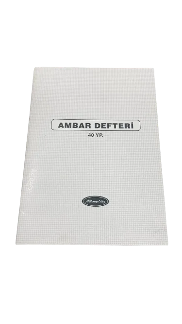Altınyıldız Ambar Defteri 40yp