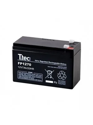 Ttec 12 Volt 7 Amper Ups Uyumlu Bakımsız Kuru Akü