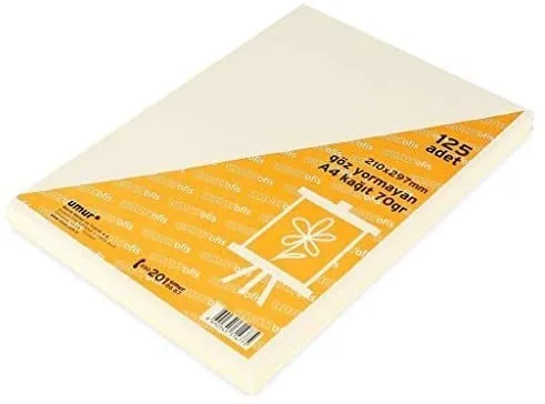 Umur A4 Kitap Kağıdı 70 Gr 125"li 30013240