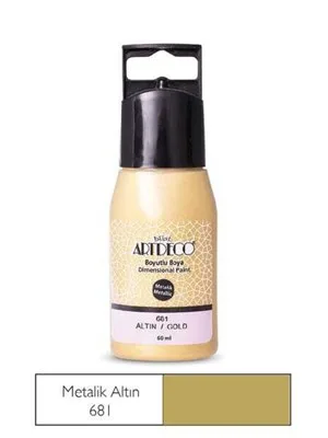 Artdeco 60 Ml Metalic Boyutlu Boya Bakır 683