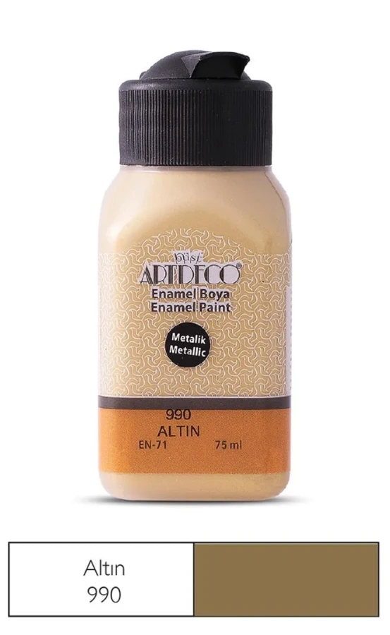 Artdeco Enamel 75 Ml Cam ve Seramik Boyası Altın 130 I-990