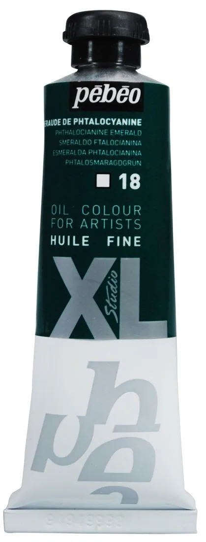 Pebeo 37 Ml Huıle Fıne Studio Xl Yağlı Boya Phthalocıanne Emerald 18