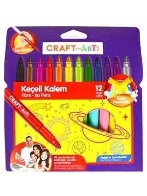 Craft And Arts 12"li Jumbo Keçeli Kalem Cakk-j12