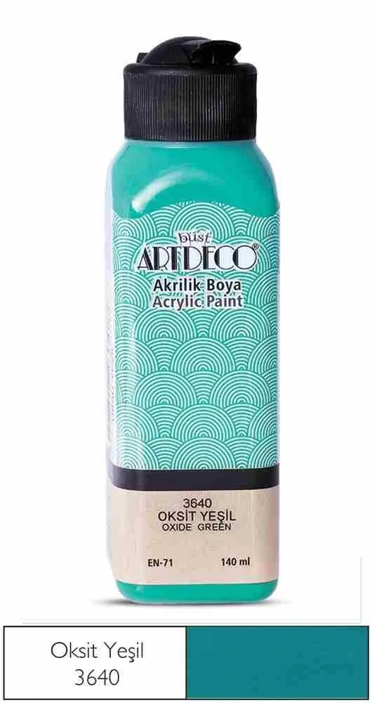 Artdeco 140 Ml Akrilik Boya Oksit Yeşil 70r-3640