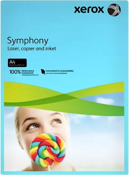 Xerox Symphony A4 80 Gr 500"lü Renkli Fotokopi Kağıdı Mavi 003r93968