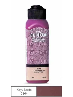 Artdeco 140 Ml Akrilik Boya Koyu Bordo 70r-3644
