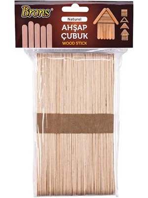 Brons Natural Dar Ahşap Çubuklar Br-900