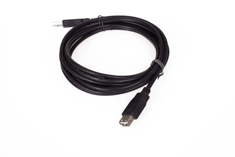 Vcom Cu202 1.5 Metre B-1.5 2.0 Usb Siyah Uzatma Kablosu