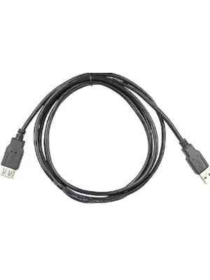 Vcom Cu202 1.5 Metre B-1.5 2.0 Usb Siyah Uzatma Kablosu