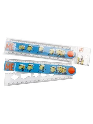 Dolphin Mınıons 30 Cm Katlanabilir Cetvel Mno-145332