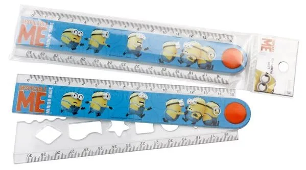 Dolphin Mınıons 30 Cm Katlanabilir Cetvel Mno-145332