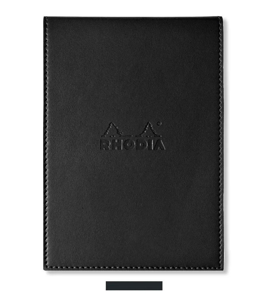 Rhodıa Btqprtblk 115x158 Turuncu Deri Kılıf Bloknot Rp118139