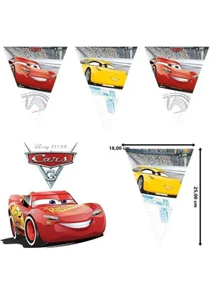Nedi Lisanslı Üçgen Flama Cars Formula 53227