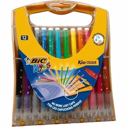 Bic Kıd Couleur Keçeli Boya Kalemi Kutulu 12 Li 933964