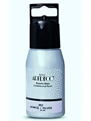 Artdeco 60 Ml Metalic Boyutlu Boya Sedef 680