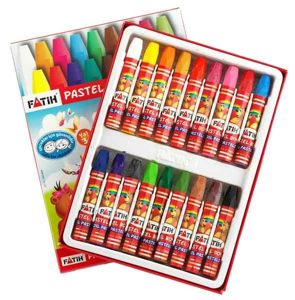 Fatih 18 Renk Pastel Boya Kıng Sıze 50330