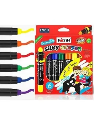 Fatih 6 Renk Crayon Çevirmeli Multi Boya Kalemi 50270