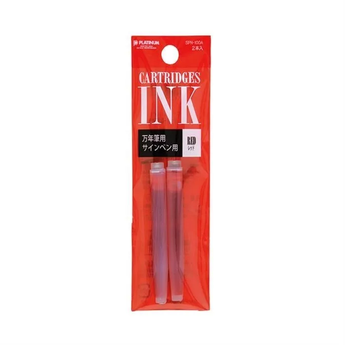 Platinum Spn-100a Kırmızı Kartuş 2"li