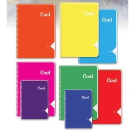 Keskin Color Cool A4 Pp Kapak Spiralli Defter Kareli 40 Yp 321592-99