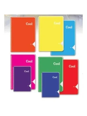 Keskin Color Cool A4 Pp Kapak Spiralli Defter Kareli 40 Yp 321592-99