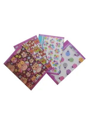 Keskin Color Pattern Kuş A5 Pp Kapak Defter Kareli 80 Yp 325122