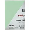 Oyal 114x162 Buklet Tipi Davetiye Zarfı 25"li 80 Gr M.renkler