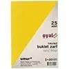 Oyal 114x162 Buklet Tipi Davetiye Zarfı 25"li 80 Gr M.renkler