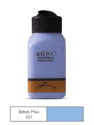 Artdeco Enamel 75 Ml Cam ve Seramik Boyası Mavi 130 I-450