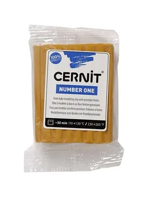 Cernit Fırınlanabilir Seramik Hamuru 56 Gr Hardal Sarısı 56746