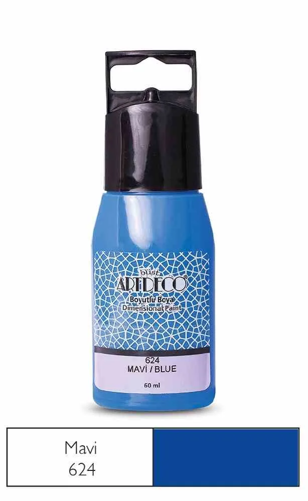 Artdeco 60 Ml Boyutlu Boya Mavi 624
