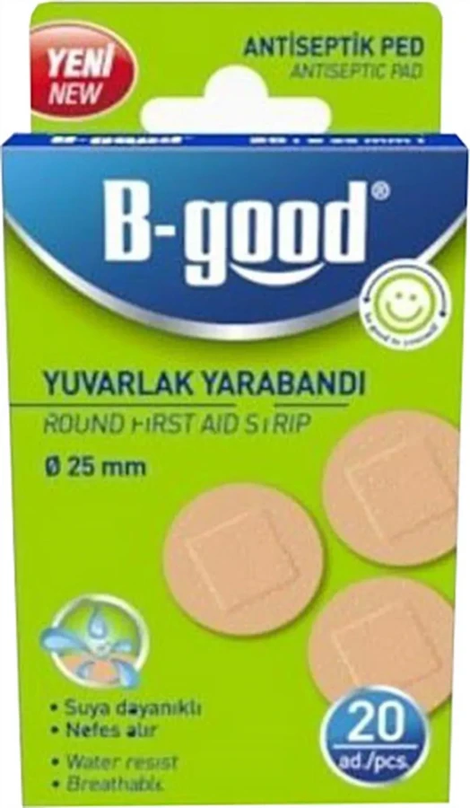 B-good Yara Bandı Yuvarlak 20"li B860
